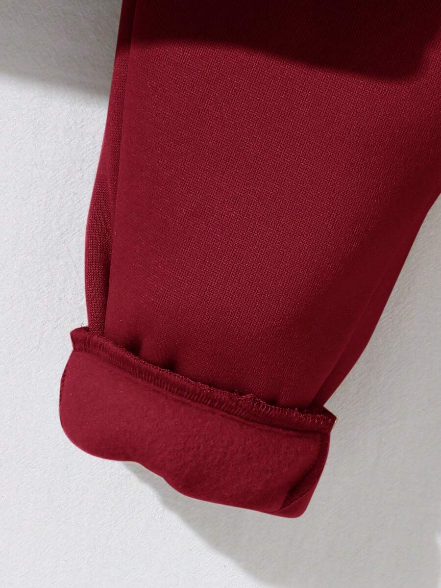 SHEIN 2 stuks jonge jongens casual sport streep zak lange mouw honkbalkraag rits jas en effen kleur trekkoord broek gebreide 2 stuks outfit, geschikt voor school, tuin, strand, verjaardag, lente, zomer, herfst, winter